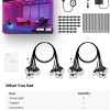 Govee Smart RGBIC Outdoor String Lights Alexa App Control-8