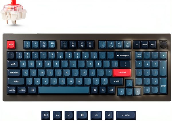Keychron V5 Max 96% Wireless Mechanical Keyboard QMK Hot-1