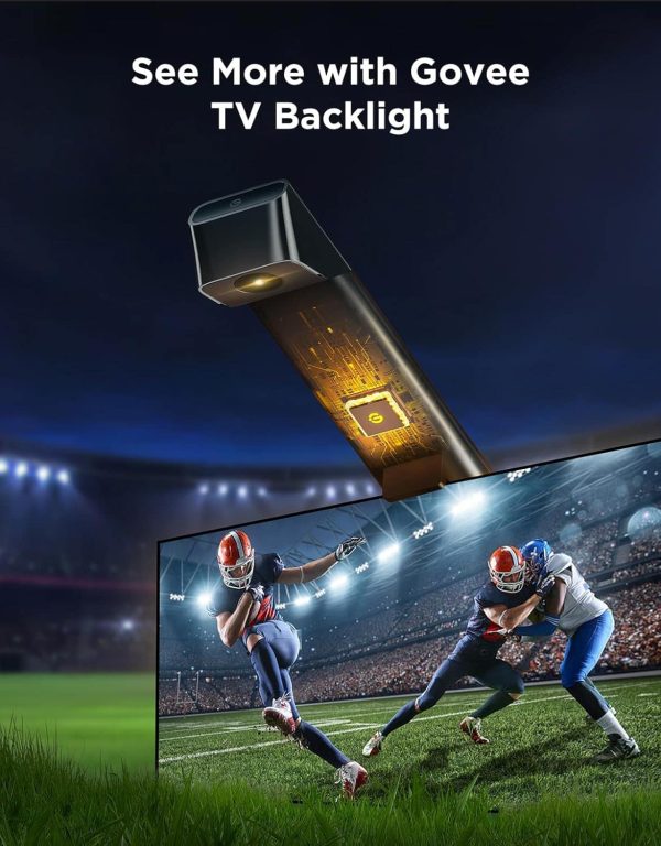 Govee TV Backlight 3 Lite RGBICW Wi-Fi LED Strip with Camera-7