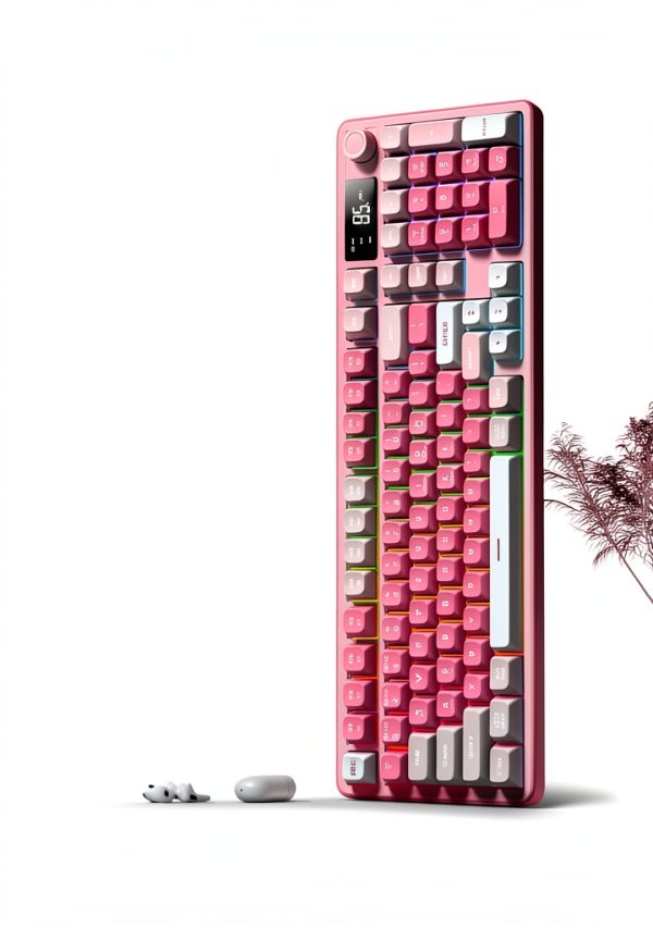 Womier DK98 PRO Wireless Gaming Keyboard Creamy Design RGB-1