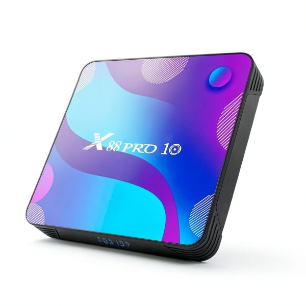 Topteng X88 Pro 10 Android TV Box 4K H265 Dual Band WiFi-2