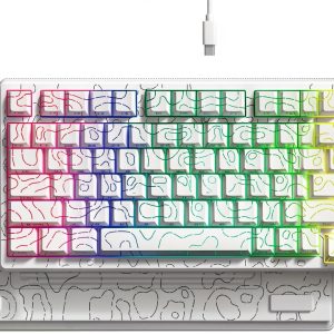 Womier S K80 75 Mechanical Keyboard Gasket Mount RGB Display-0