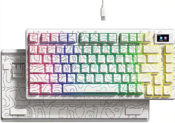 Womier S K80 75 Mechanical Keyboard Gasket Mount RGB Display-0