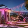 Govee RGBIC Outdoor Icicle Lights Music Sync Waterproof-21