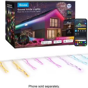 Govee RGBIC Outdoor Icicle Lights Music Sync Waterproof-0