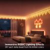 Govee RGBIC Outdoor Icicle Lights Music Sync Waterproof-6
