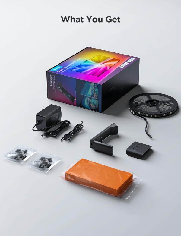 Govee TV Backlight 3 Lite RGBICW Wi-Fi LED Strip with Camera-8