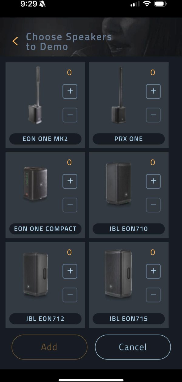 JBL PRX ONE Powered Column PA with Digital Mixer Bluetooth-9