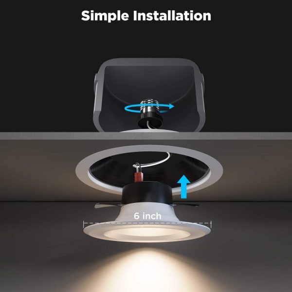 Pavo RGBWW Recessed Lights Set Voice Control Smart Lighting-9