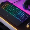 SteelSeries Apex 3 Wired Gaming Keyboard Whisper Quiet RGB-7
