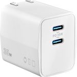 Insignia 35W Dual USB-C Wall Charger Fast Compact Travel-0