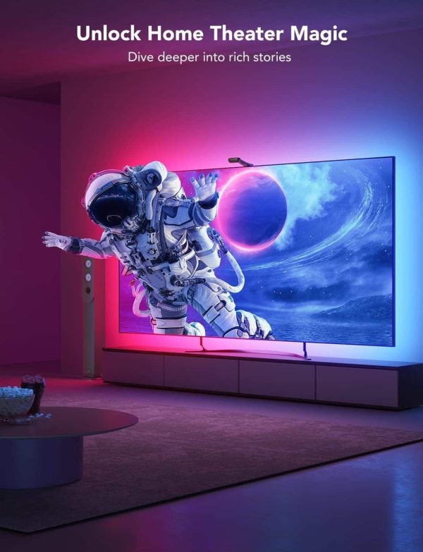 Govee TV LED Backlight T2 Dual Cameras RGBIC Wi-Fi Strip-6