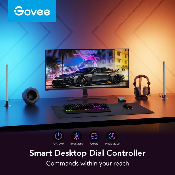 Govee RGBIC Gaming Light Bars Smart Dial 16M Colors-1