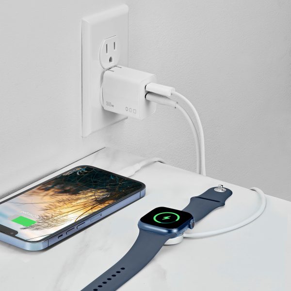 Insignia 35W Dual USB-C Wall Charger Fast Compact Travel-1