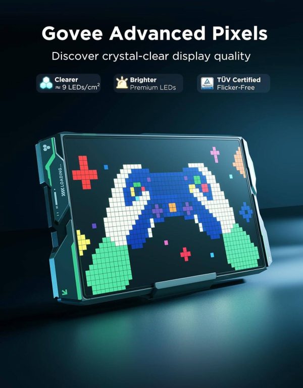 Govee RGBIC Pixel Light LED Panel Gaming Decor Wi Fi Alexa-1