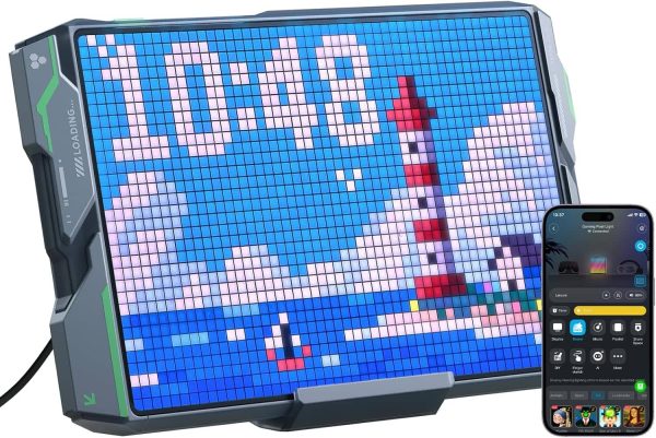 Govee RGBIC Pixel Light LED Panel Gaming Decor Wi Fi Alexa-0