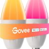 Govee Smart Candle LED Bulb RGBWW Voice Control Music Sync-1