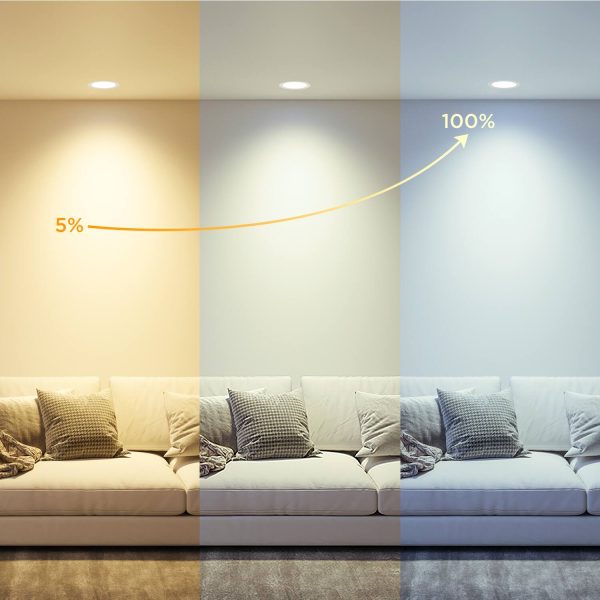 Govee Smart Recessed Downlights Wi-Fi Bluetooth Color-3