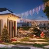 Govee RGBIC Outdoor Icicle Lights Music Sync Waterproof-24