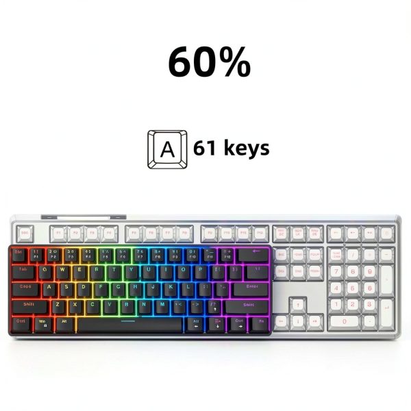 Loheer 60 Mechanical Gaming Keyboard Red Switches RGB-2