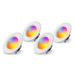 Pavo RGBWW Recessed Lights Set Voice Control Smart Lighting-0