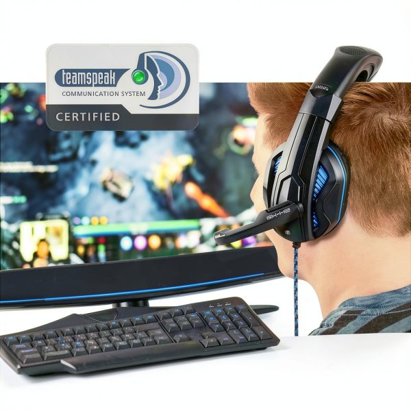 ENHANCE GX-H2 PC Gaming Headset Stereo Sound Comfortable-4