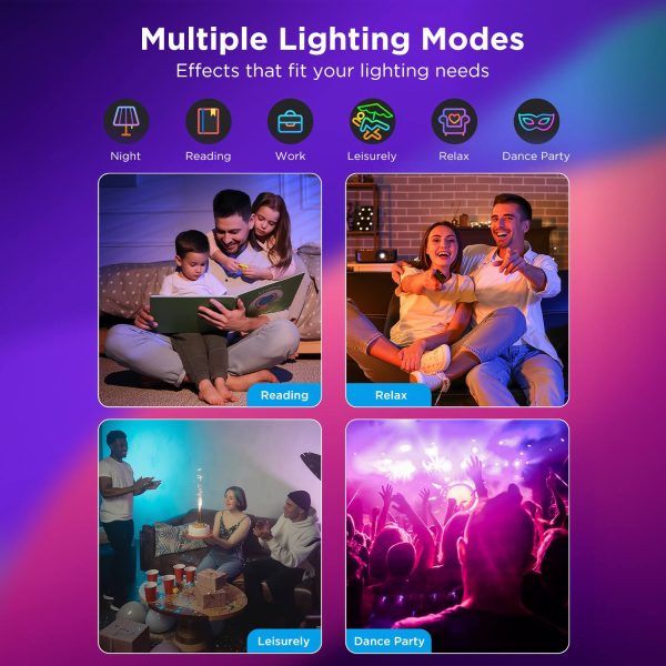 Govee Smart Recessed Downlights Wi-Fi Bluetooth Color-2