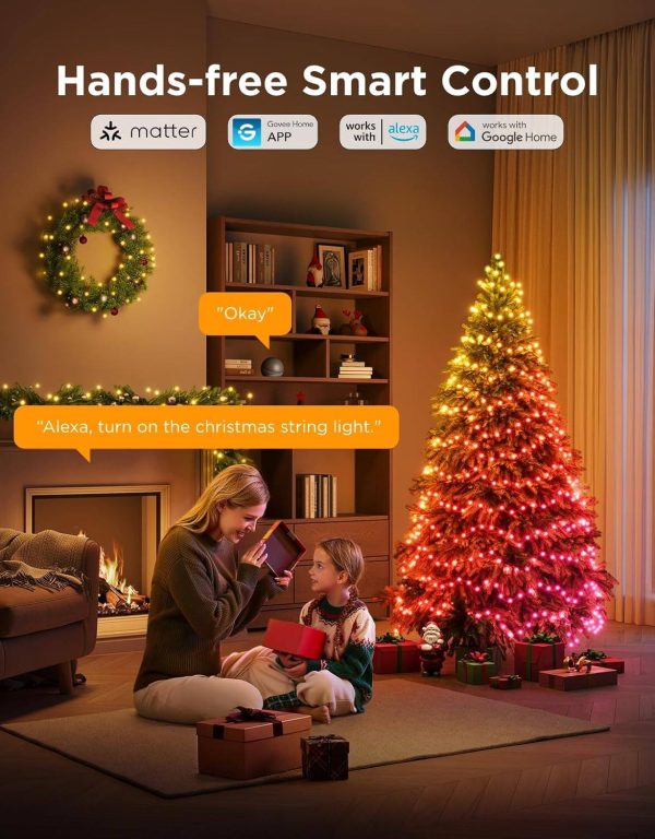 Govee RGBWIC Christmas Lights AI Control 130 Scenes-7