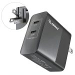 Esoulk 45W PD Fast Wall Charger Dual USB-C Compact Design-0