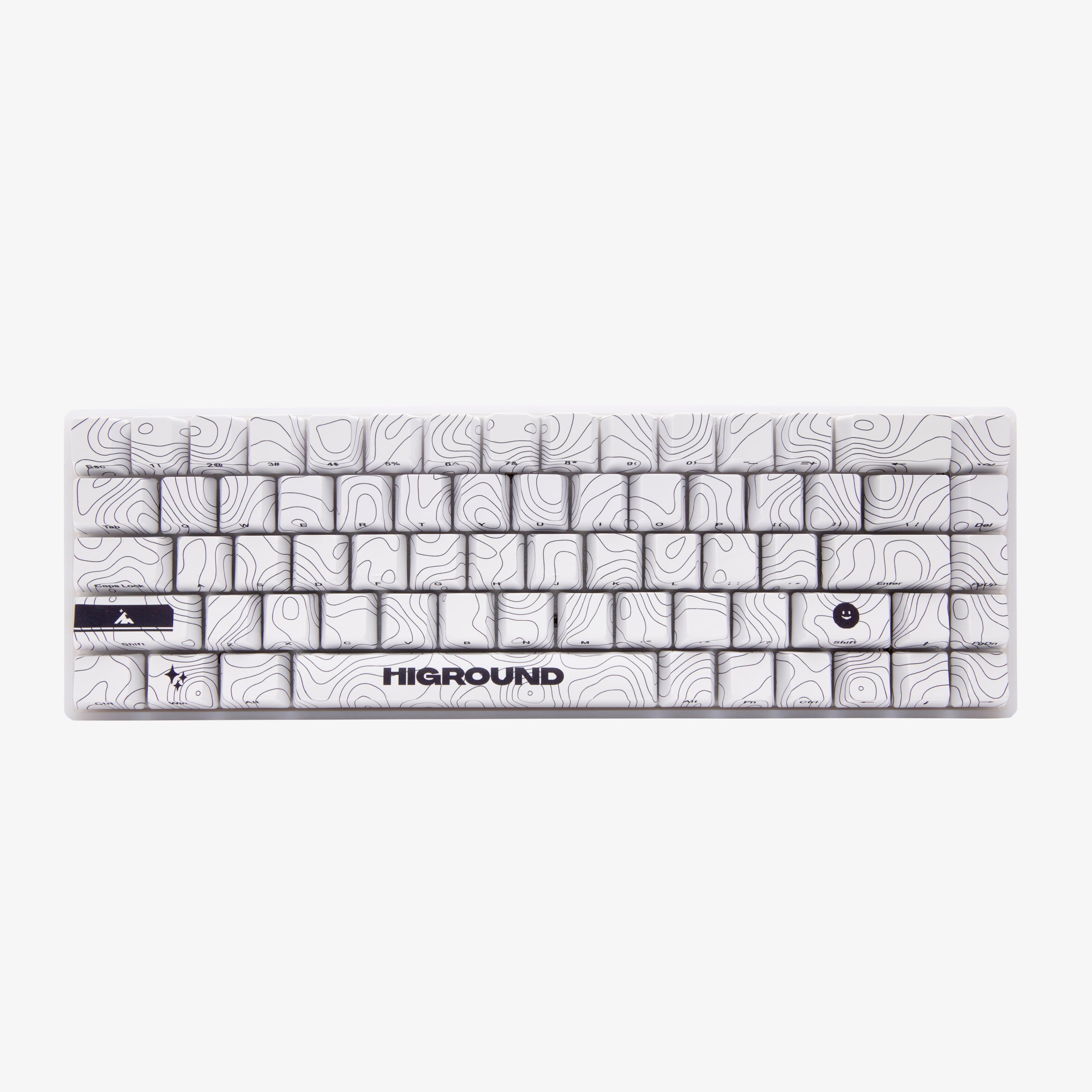 Installing Higround Basecamp 65 Mechanical Gaming Keyboard RGB on a wooden desk