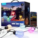 Govee 48ft Outdoor Smart String Lights RGBWIC Colors-0