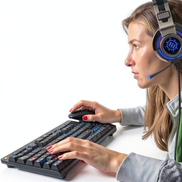 ENHANCE Scoria Gaming Headset 7.1 Surround Sound PS4 PC-8