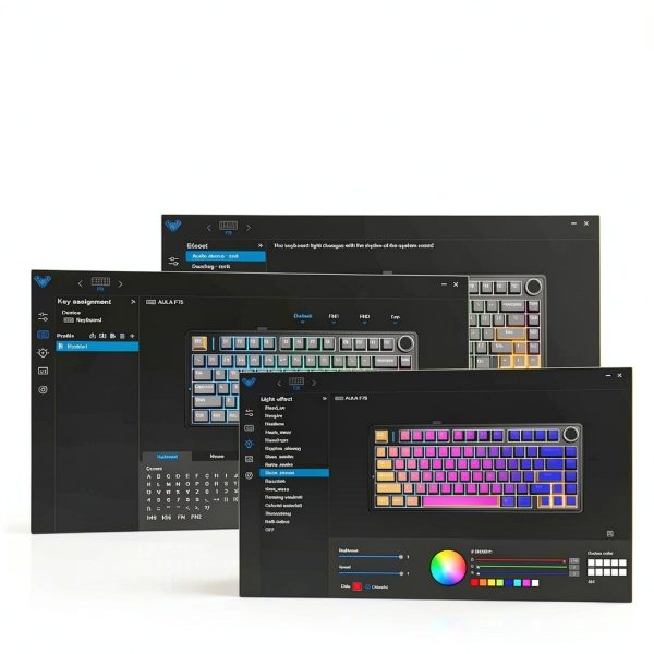 AULA F75 Wireless Mechanical Gaming Keyboard RGB Hot Swap-1