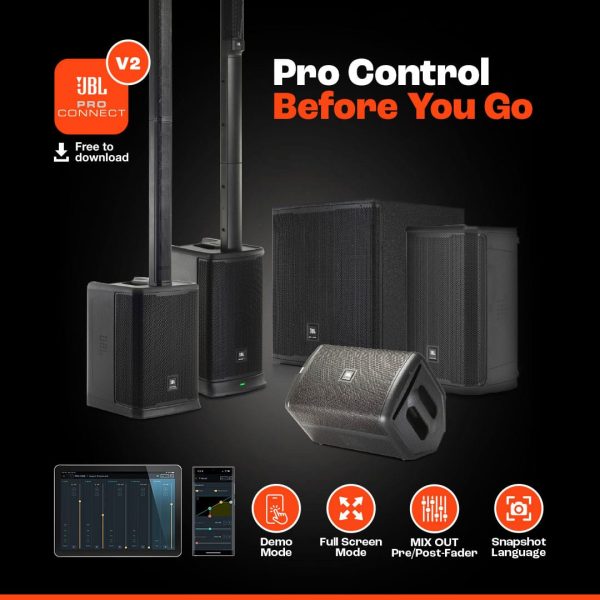 JBL PRX ONE Powered Column PA with Digital Mixer Bluetooth-8