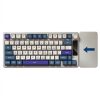 Womier DK75 Wireless Gaming Membrane Keyboard RGB Backlit-2