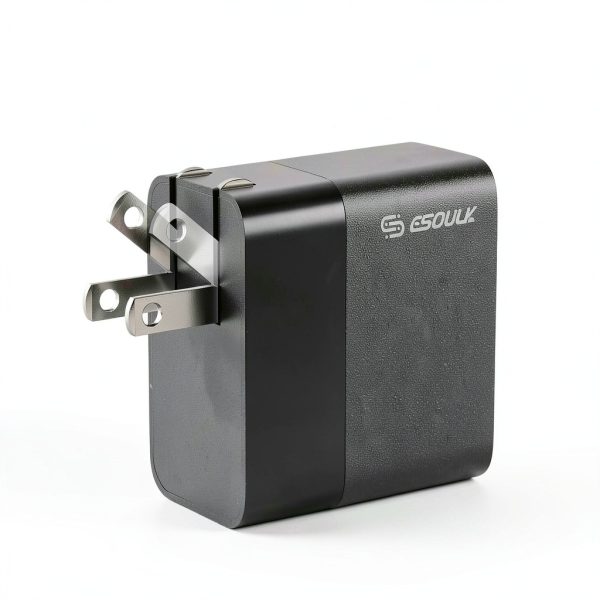 Esoulk 45W PD Fast Wall Charger Dual USB-C Compact Design-3