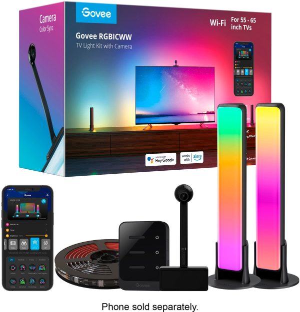 Govee Immersion Kit RGBIC TV Bias Lighting Home Theater-0