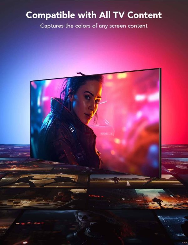 Govee TV LED Backlight T2 Dual Cameras RGBIC Wi-Fi Strip-3