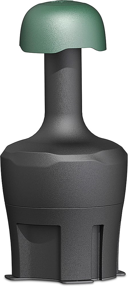 JBL GSB12 12 Inch 1800W In Ground Landscape Subwoofer installation in garden setting with measuring tape