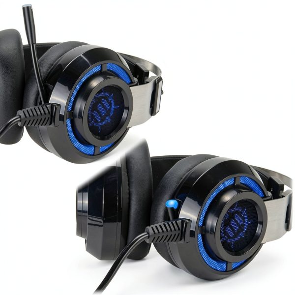ENHANCE Scoria Gaming Headset 7.1 Surround Sound PS4 PC-6