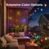 Govee 48ft Outdoor Smart String Lights RGBWIC Colors-1
