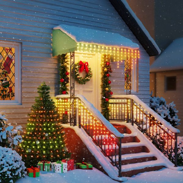 Govee RGBIC Outdoor Icicle Lights Music Sync Waterproof-10