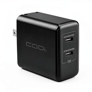 CODi 45W Dual USB-C Wall Charger PD PPS Fast Charging-0