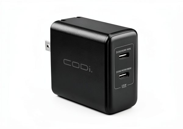 CODi 45W Dual USB-C Wall Charger PD PPS Fast Charging-0