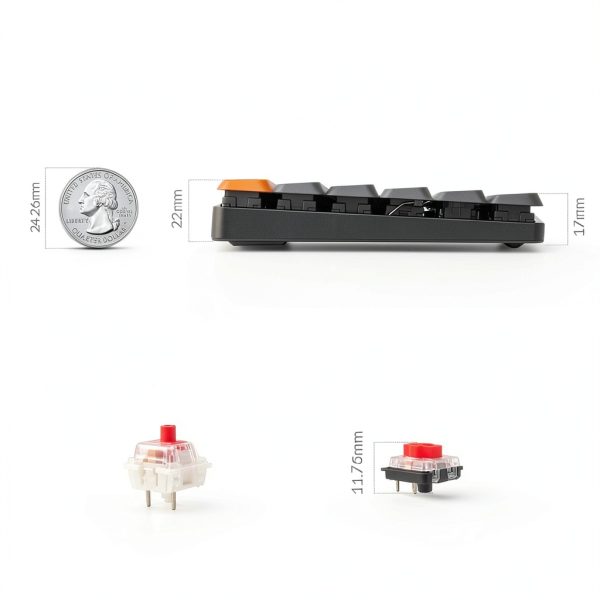 Keychron K3 Max Wireless Mechanical Keyboard Ultra Slim-3