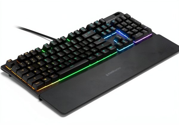 SteelSeries Apex 3 Wired Gaming Keyboard Whisper Quiet RGB-10