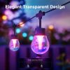 Govee 48ft Outdoor Smart String Lights RGBWIC Colors-4